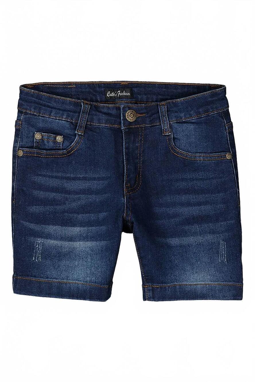 NEW BOBI girl's jaded jean shorts in denim